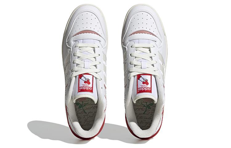 Women's Sneakers Adidas Originals Forum Exhibit Low 2 'White Red' Women's