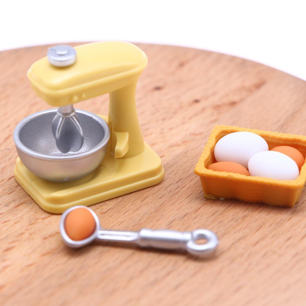 Miniature Dollhouse Blender Kitchen Play Prop