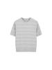 Peulojegteuem Women'S Cable Round Short Sleeve Knit_Epg2Er2100