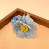 Korean Style Large Intestine Hair Ring Cloth Elastic Hair Band Sweet Flower Hair Tie  Girls