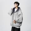 Versatile Sweater Men's and Women's Autumn Couple Hoodie Contrasting Casual Jacket