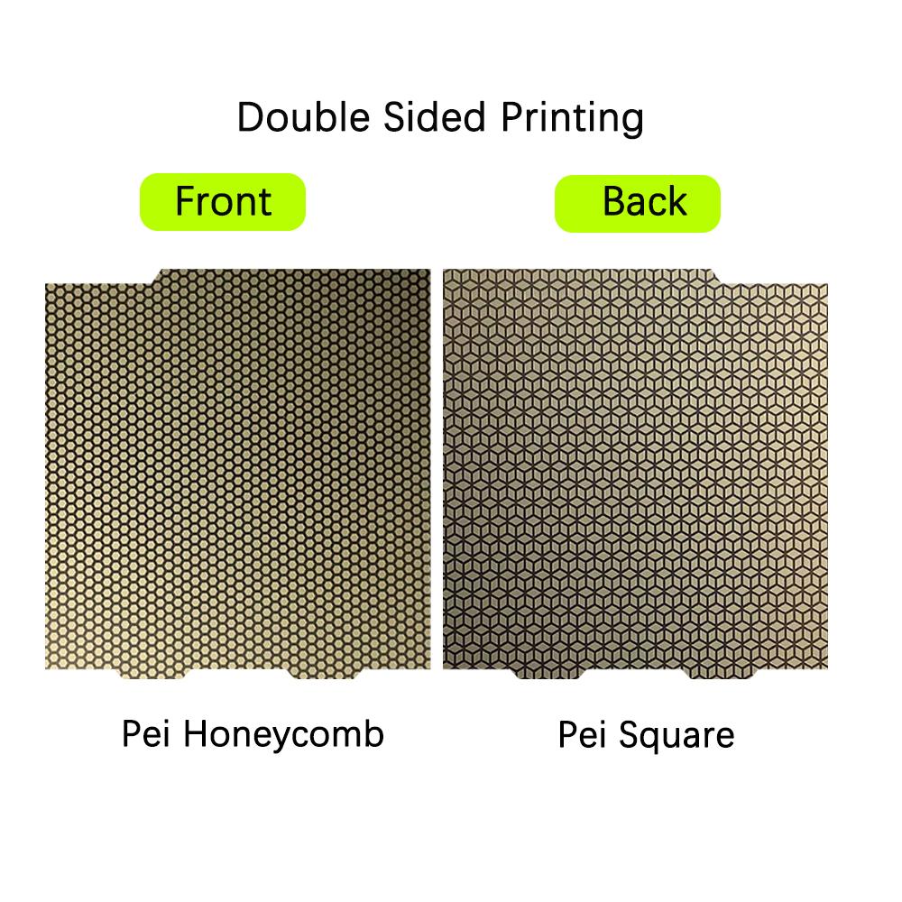3D Printer Build Plate 184x184mm Smooth & Textured PEI Flexible for Bambu Lab A1 Mini Cold Plate Removable  A1 Mini Accessories