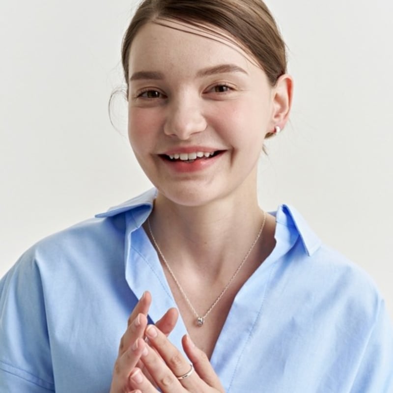 Archive:le [Silver 925]Round Ball Necklace