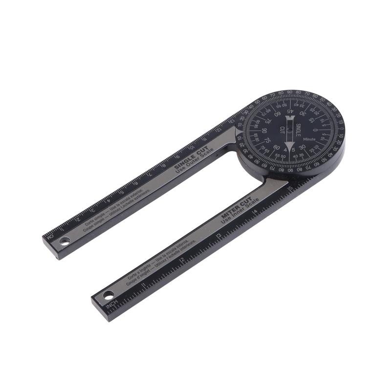 Professional Miter Saw Protractor Angle Finder Precision Miter Angle Finder Plumbers Woodworking Scale Mitre Saw Measuring Tool