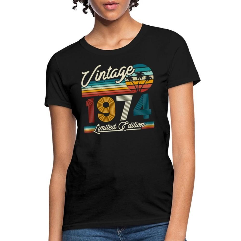Vintage 1974 Limited Edition 50th Birthday Gift Women's T-Shirt Unisex T-Shirt