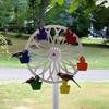 Iron Spin The Bird Feeder Outdoor Hanging Hummingbirds Windmill Feed  for Feathered Friends