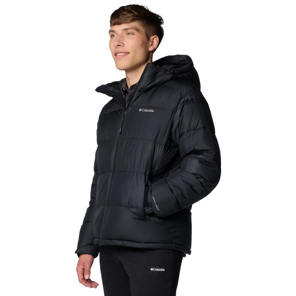 Columbia Pike Lake II Hooded Jacket, Mens black Jacket