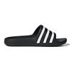 adidas Cushioning Quick Dry Slippers Black White Kids' F35556