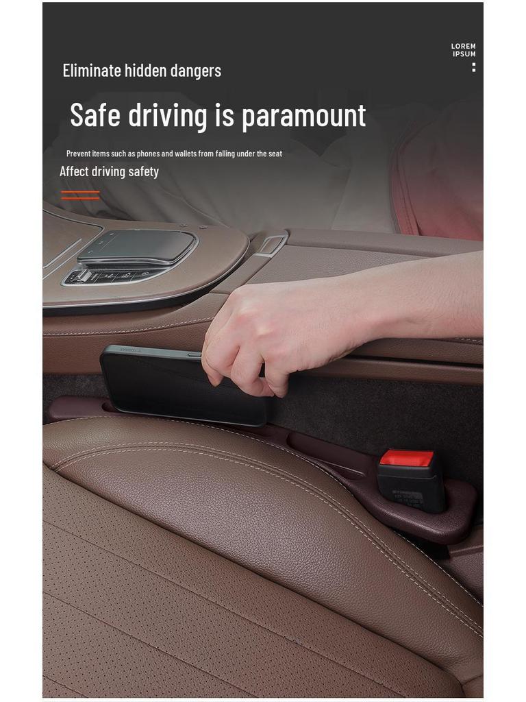 Honda CR-V/Accord/Civic/XRV/Breeze Seat Gap Filler & Leakproof Storage Box