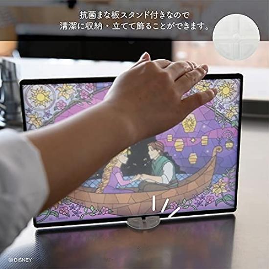 Yaxell Disney Rapunzel Made in Japan with stand Stained glass style 263 x 185mm