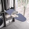 180 ° Free Rotation Ironing Base Plate Foldable Ironing Board Cabinet Mount Push-Pull Sturdy Metal Frame