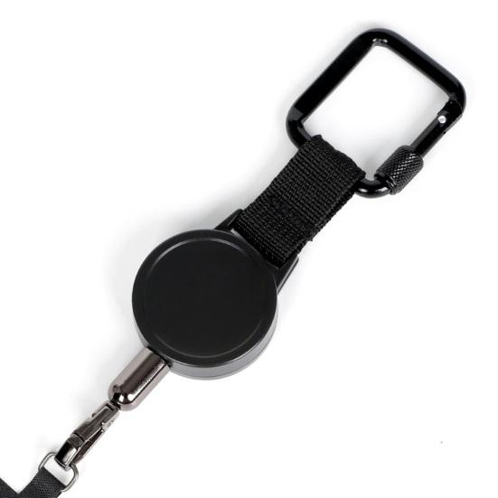Retractable Phone Lanyard Outdoor Anti-Theft Phone Strap with Stainless Steel Wire Durable Buckle And Locking Carabiner Easy Installation Phone Leash