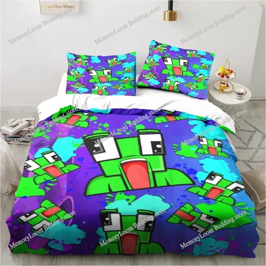 Cartoon Funny Play Unspeak.able Bedding Set Bedroom Soft Bedspreads for Bed Comefortable Duvet Cover Quilt and Pillowcase