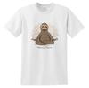 Philoslothical Funny T-shirt Gift Hot Yoga Sloth Meditate Meditation Pilates
