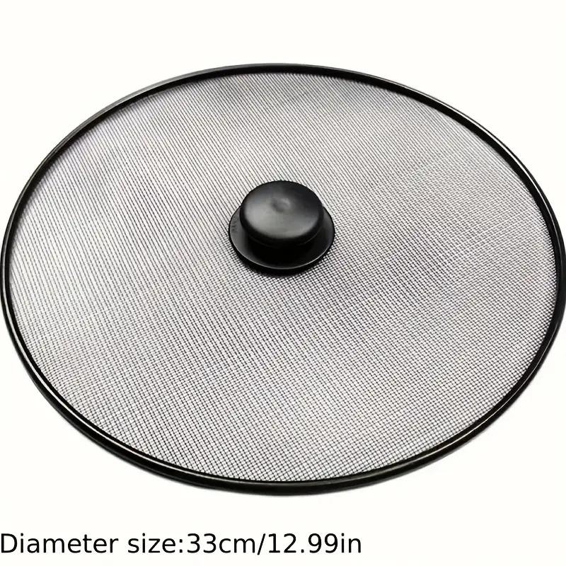 Splatter Guard - Heat-Resistant Mesh Cover, Prevents Splatters and Smoke Emissions, Keeps Food Fresh,Ideal Healthy Cooking Essential | Durable Netting