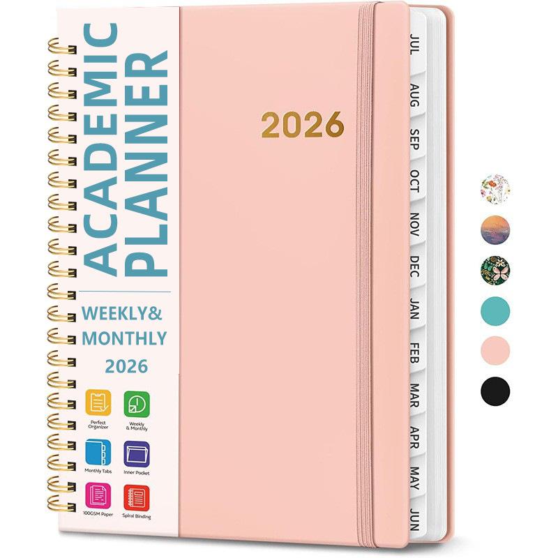 Agenda A5 2026 Quaderno a Spirale