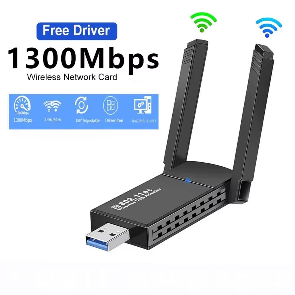 2.4G/5GHz PCIE WiFi Adapter Dual Band USB Wifi Adapter  For Computer/Phone/Tablet