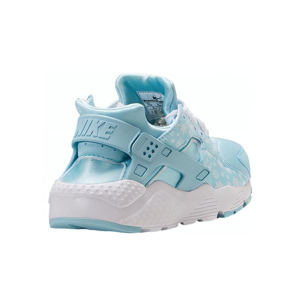 Nike Huarache Run Print GS Blue Lagoon Kids Sneakers Copa White-Blue-Lagoon 704946-401