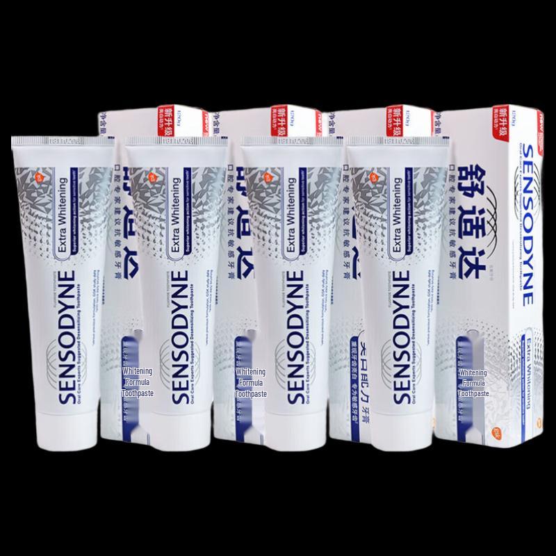 Sensodyne Whitening Sensitive Toothpaste (4-Pack)