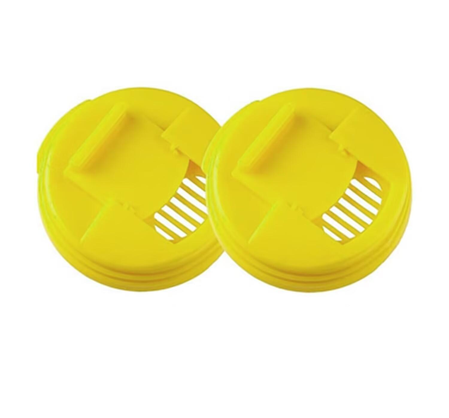 

1 шт. Пластиковые крышки для банок с напитками, герметичные крышки для напитков, многоцветные крышки для пивных банок с защитой от утечки воздуха, переносные крышки для бутылок с водой жёлтый