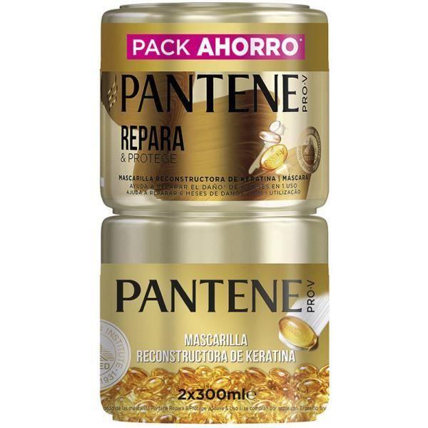 Mascarilla - Pantene - Repara & Protege - 2 X 300 Ml - Mixte - Tous Types De Cheveux