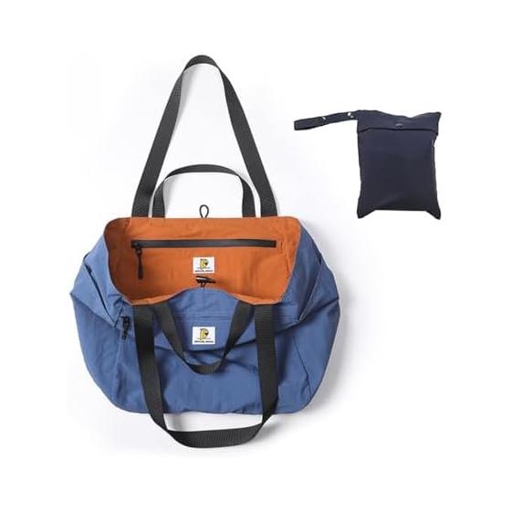 

[MORGEN SKY] Tote bag, eco bag, mother s bag, carry-on, Boston bag, travel bag, 3-way, large capacity, double-sided, shoulder bag, foldable, storage