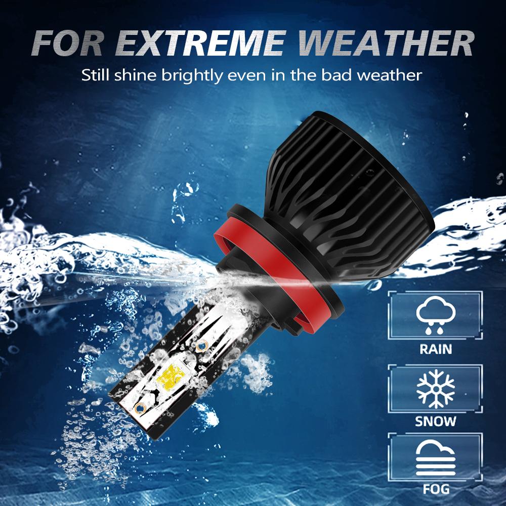 H11 TOP Best LED Auto Bulbs Canbus Led Headlight CSP 3570 Chips 6000K Car Headlight High Power 150W 12V Bulbs