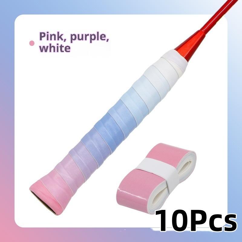 10Pcs Tennis Racket Overgrip Sweat Band Absorption Grip Pu Badminton Racket Handle Grip Tennis Griptape Padel Racket Grip