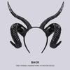 Handmade Cartoon Cosplay Costume Sheep Horn Halloween Party Role Headbands