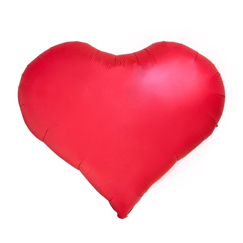 Xiaohongshu Qixi Festival Giant Heart Proposal Balloons - City Check-in Landmark Decorations