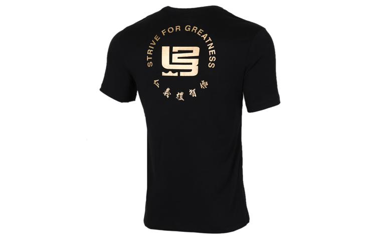 Nike T Shirts Men's Black Crew Neck Moderate Straight Fit CV1058-010