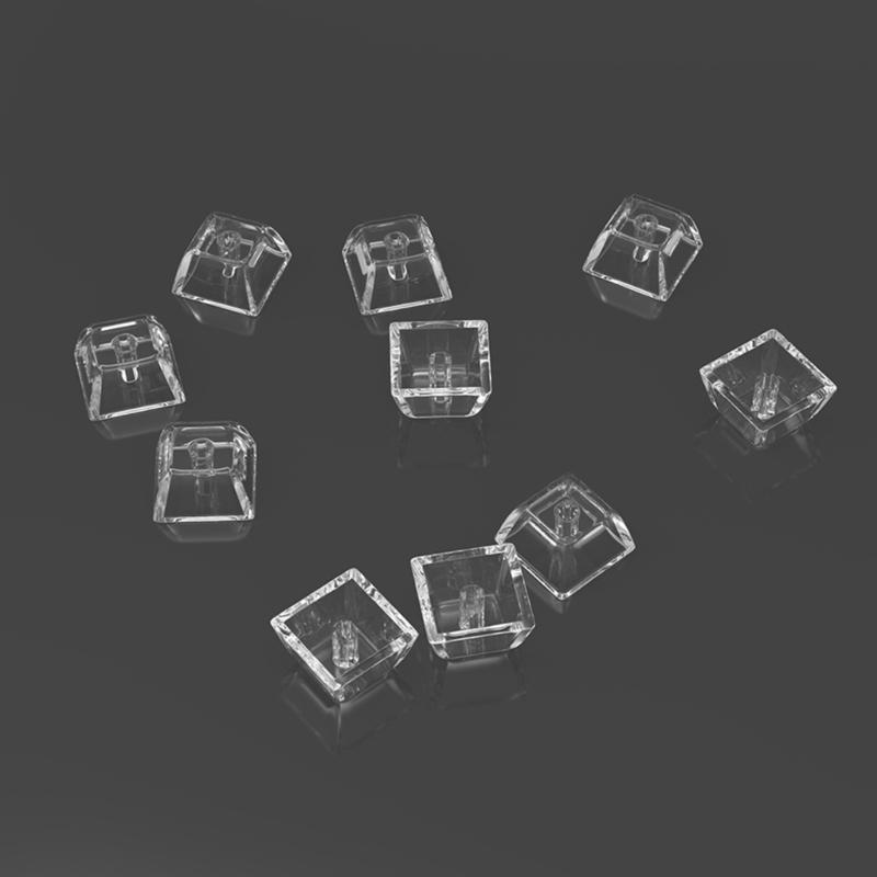 XDA Keycaps Mechanical Keyboards 1U Keycaps Blank Customized Gamer Transparents Crystal Keycaps Mx Switches XDA Height