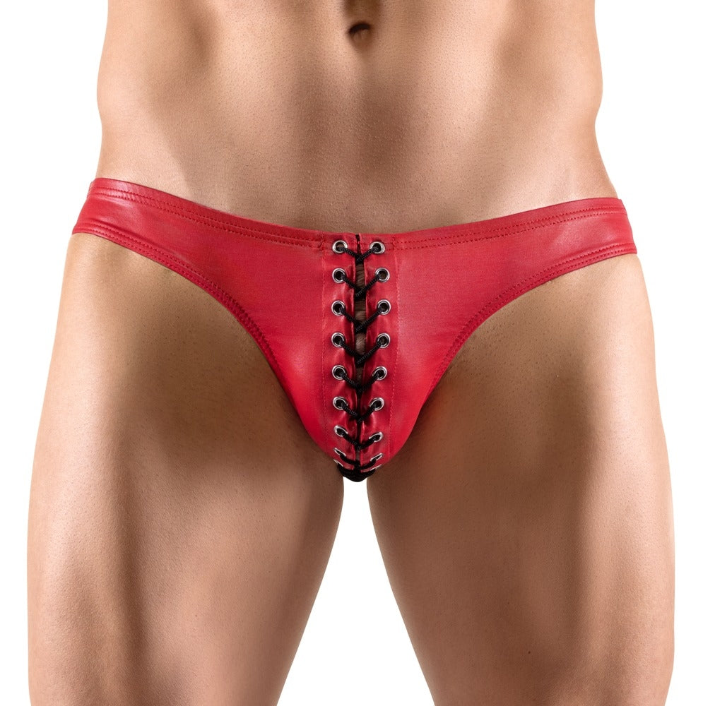 Zonio Red Drawstring Briefs - Svenjoyment - Sexy Briefs