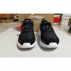 Li-Ning Zapatos Casuales Cómodos Simples Absorción de Impactos Antideslizantes de Caña Baja Zapatillas de Hombre Negro AGLU175-1