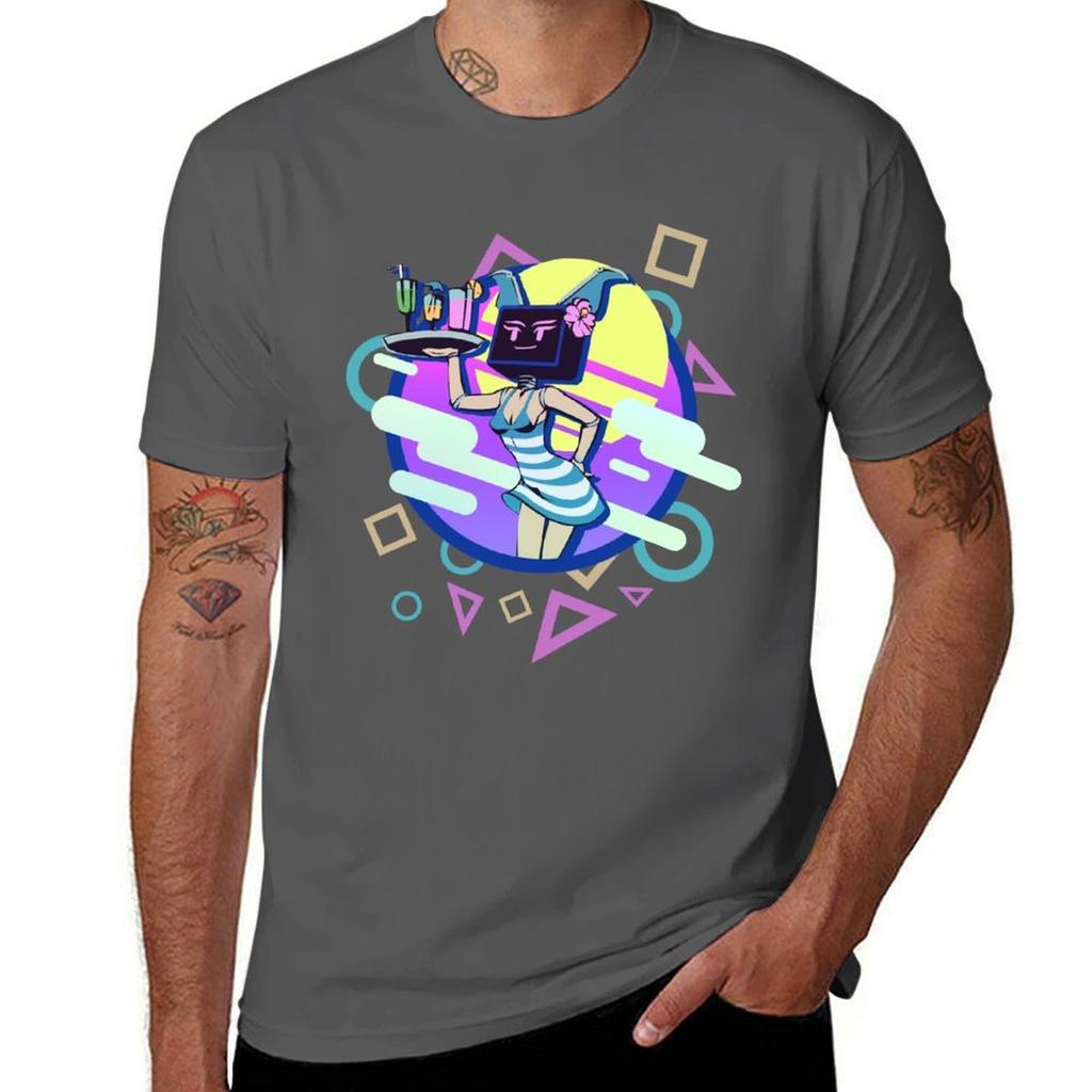 Vaporwave Erie Tshirt Sport Basic Moisture Wicking Tee