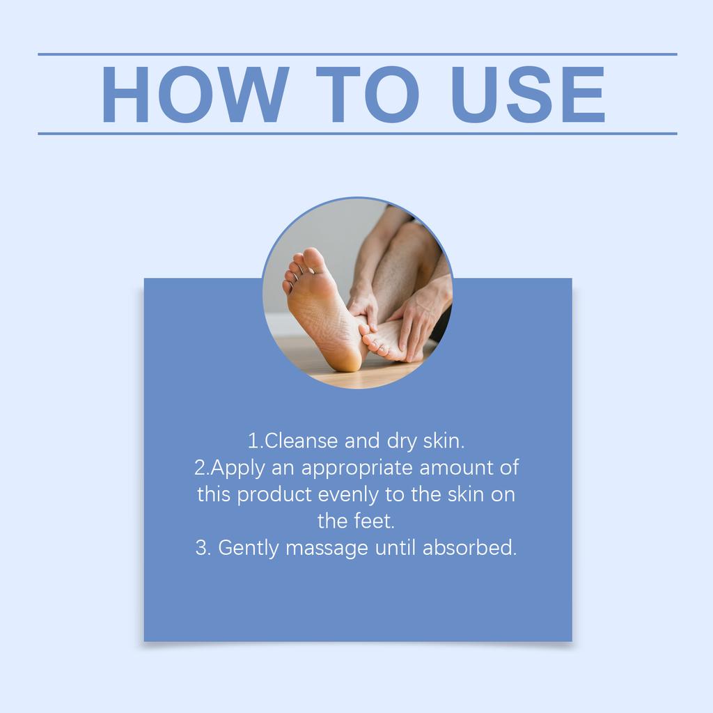 Creme Natural para Fascite Plantar, Creme para Cuidados com os Pés e Creme para Alívio da Dor nos Pés Desconforto nos Pés e Articulações, 20g