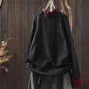Women's 2025 Stylish Half-High Collar Sweatshirt, Autumn Fashion for Petite Figures, Chic Casual Fleece Long Sleeve Base Layer.