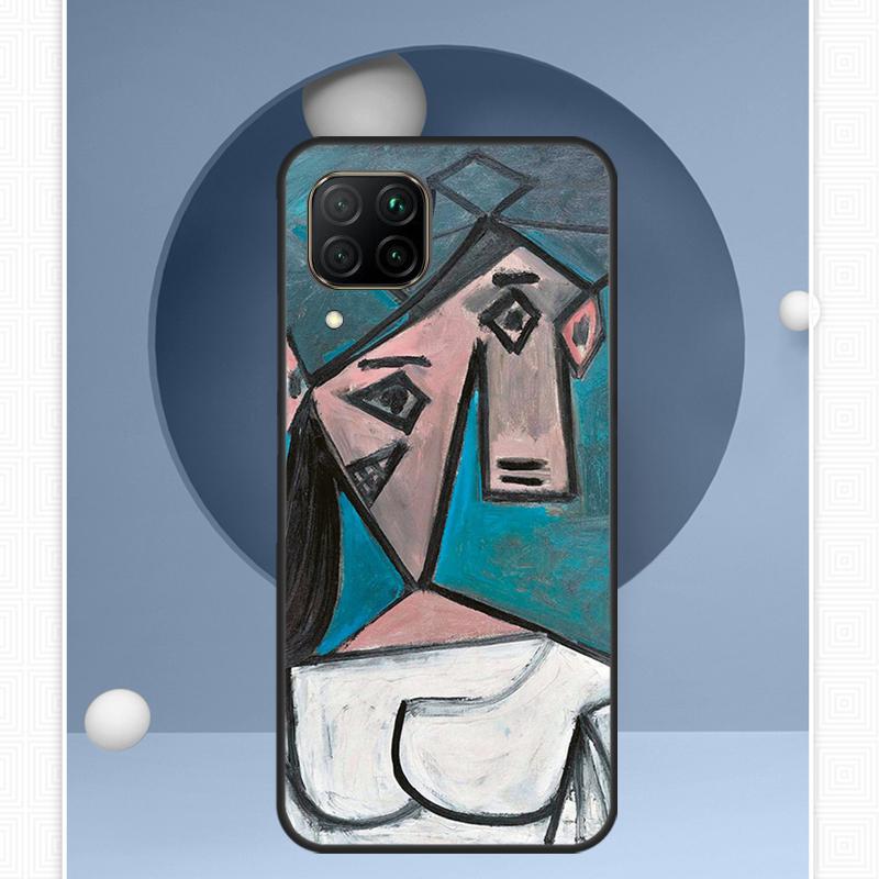 Picasso Abstract Art Painting For Huawei Nova 12i 12s 11i 8i Y91 Y60 Y70 Y72 Y90 Y61 9 10 SE P20 P40 Lite P30 P60 Pro Case