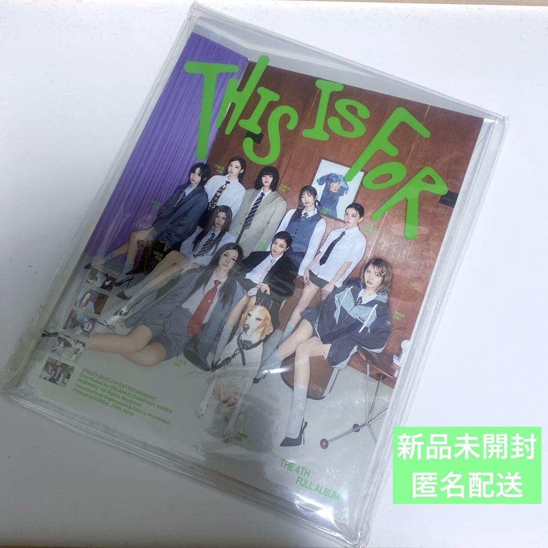 

[USED] TWICE THIS IS FOR album FOR ver.