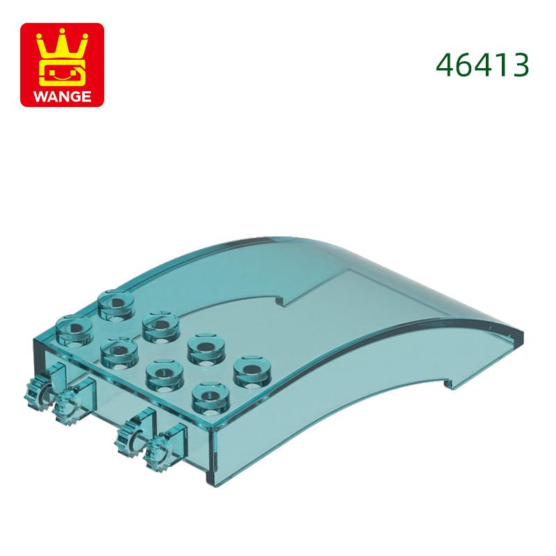 80Pcs/Lot 46413 Windshield Cockpit Cover Building Block Moc Attachments Works With featuring Bricks DO-IT-YOURSELF Children Plaything Present Box