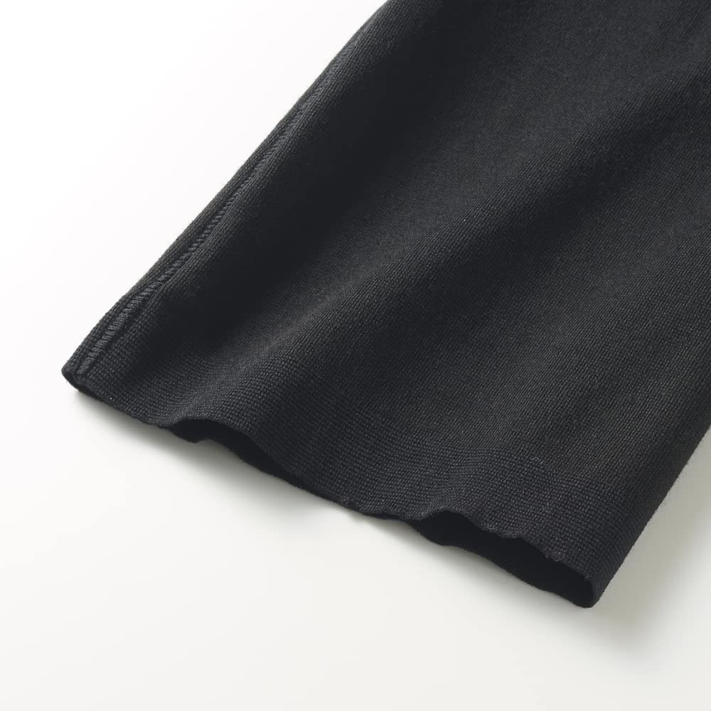 Gunze MH9466R Hot Magic Leggings Thermal Thin and Seamless Warm Size L Women's Half-Length (Intensive Insulation), Warm, Moisture-Wicking,