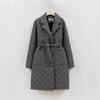 2025 winter new fashion slimming suit collar padded jacket women's age-reducing high-end atmospheric thin and light long cotton jacket women's jacket