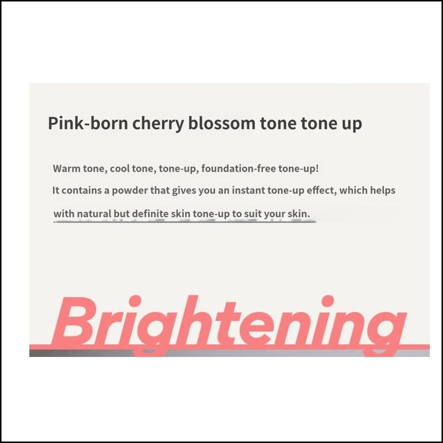 Innisfree Kirschblüten-Glow Ton-Up Creme 50ml Aufhellende Feuchtigkeitspflege für einen strahlenden Hautton