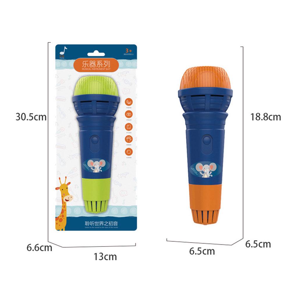 Children s Echo Microphone, Simulated Echo Microphone, Creative Musical Instrument, Educational Toy (Random Color)
