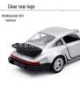 Retro Porsche 911 1:36 Alloy Pull-Back Toy Car Model for Boys