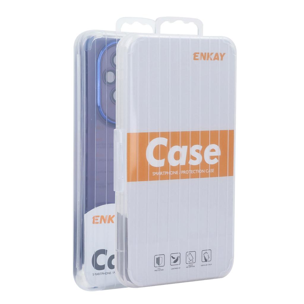 ENKAY HAT PRINCE For iPhone 14 Pro Case Matte TPU Phone Cover with Lens Film