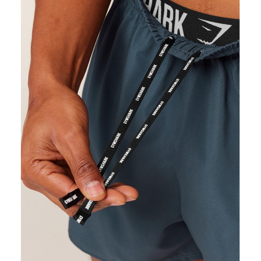 Gymshark Arrival 5 Shorts Gs Stealth Blue A2a1m Ud6s