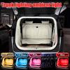 78.74 Inch Smart Car Trunk Lighting Ambient Light Interior Decoration Led Wireless Automatic Sensing Tailgate Light Strip