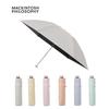 MACKINTOSH PHILOSOPHY Folding Sun Umbrella 100% UV Cut Light Shielding Ultra Lightweight Rain & Sun Unisex Gray MOONBAT