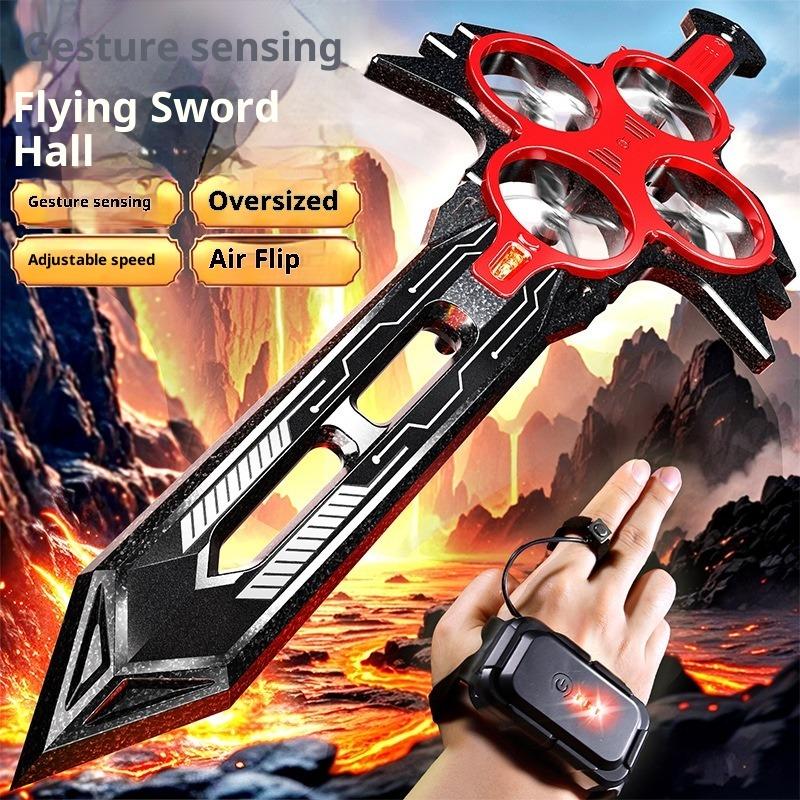 

Юцзянь Летательный аппарат Соматосенсорный Пульт Дистанционного Управления Игрушка Меч Подвижная Модель для Подарков Парню